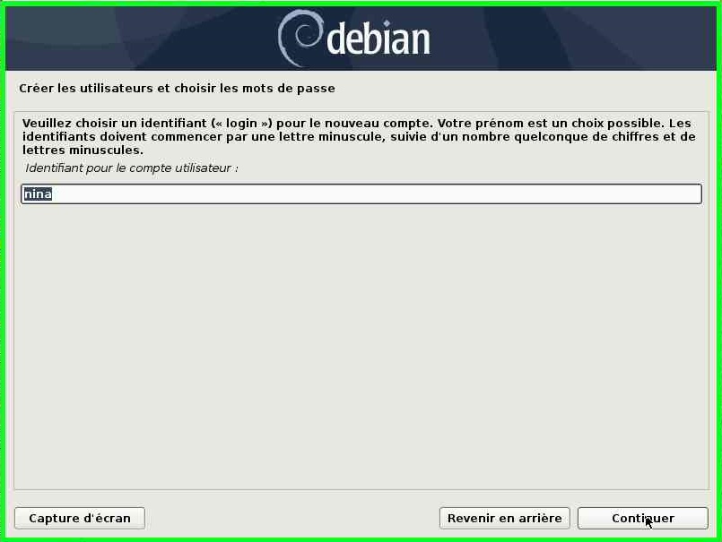 Instal Debian (11)