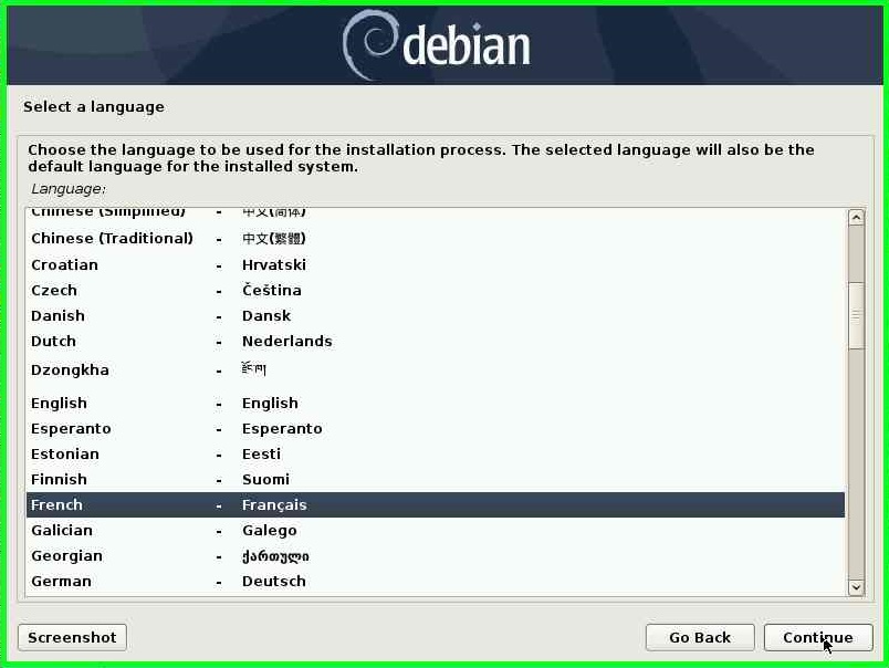 Instal Debian (3)
