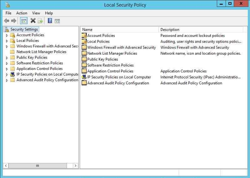 Local Security Policy-0012