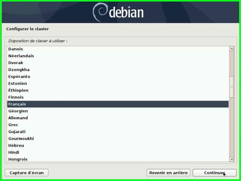 Instal Debian (5)